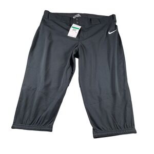 Nike‎ Team Engineered Softball Baseball Pants Women's XL Black Dri-FIT Athletic